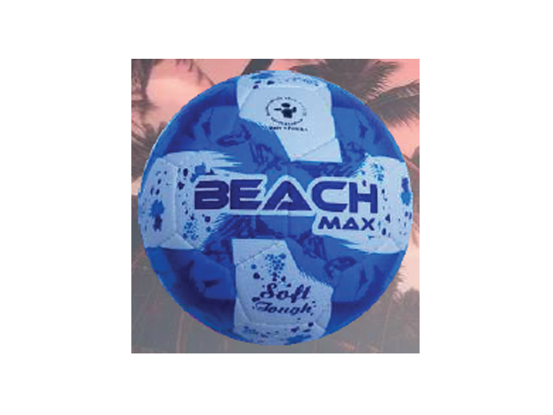 Beach soccerball blauw