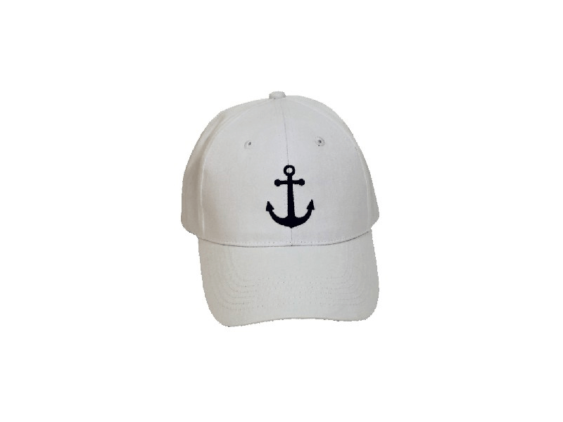 Cap erw. Anker Blau
