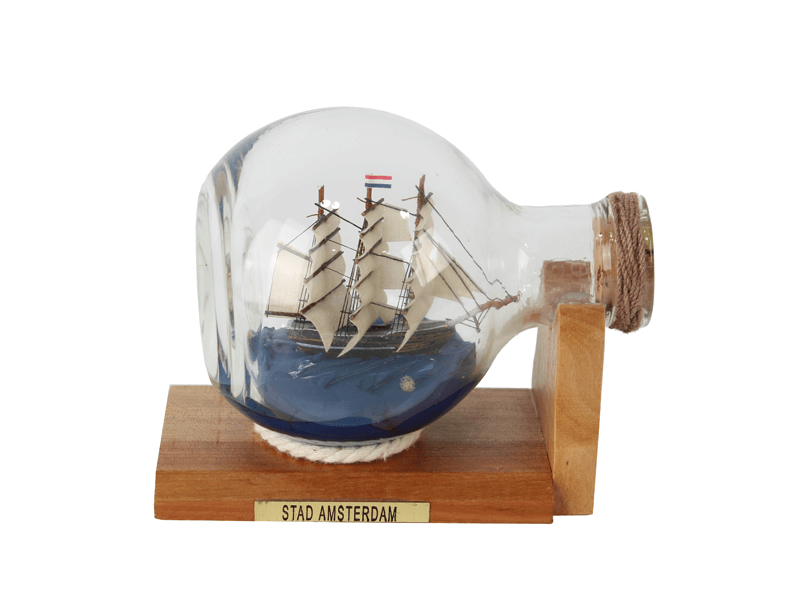 Flasche dimpel mit die Stadt Amsterdam Flasche dimpel mit die Stadt Amsterdam