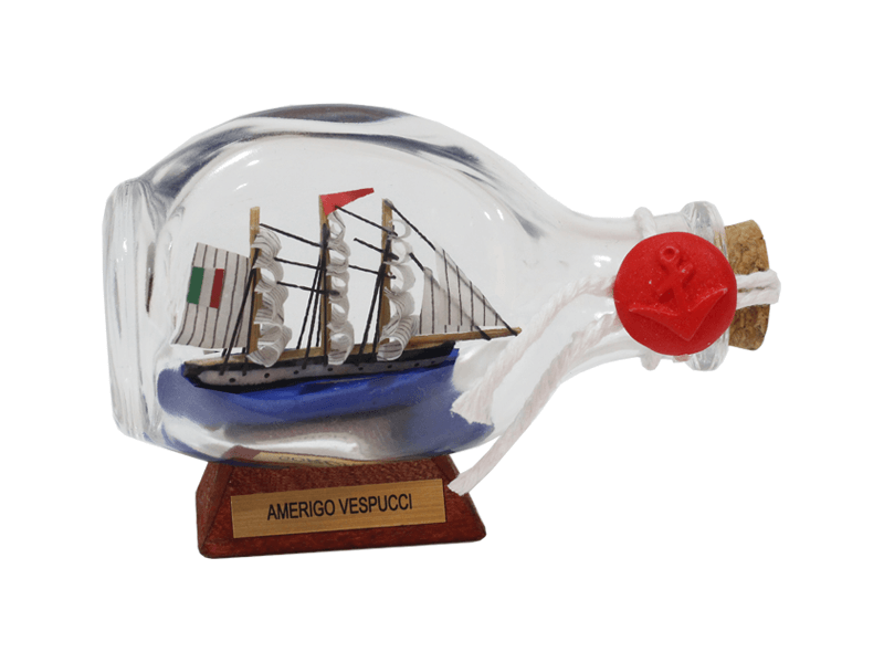 Boot in fles Amerigo Verspucci 9cm