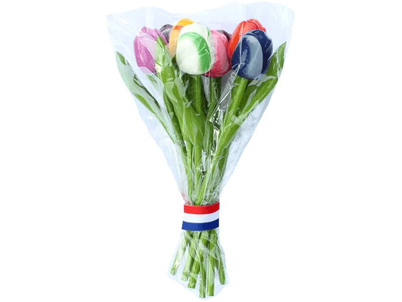 Tulpen boeket 9 stuks 20cm Tulpen boeket 9 stuks 20cm