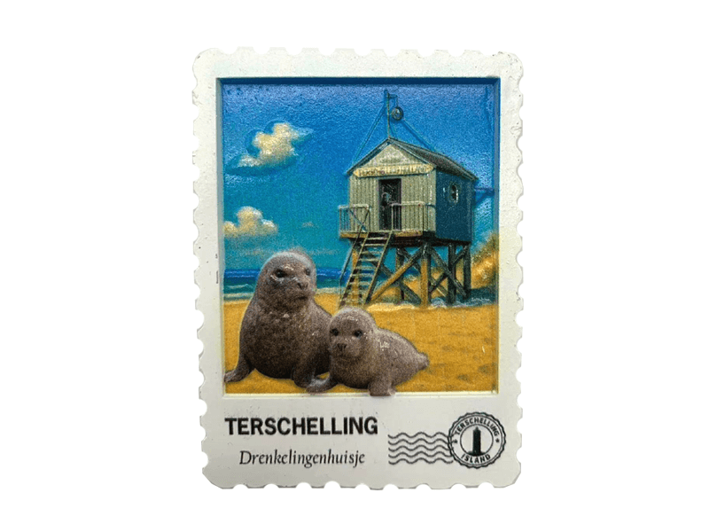 Magn. postzegel 3D TERSCHELLING DH