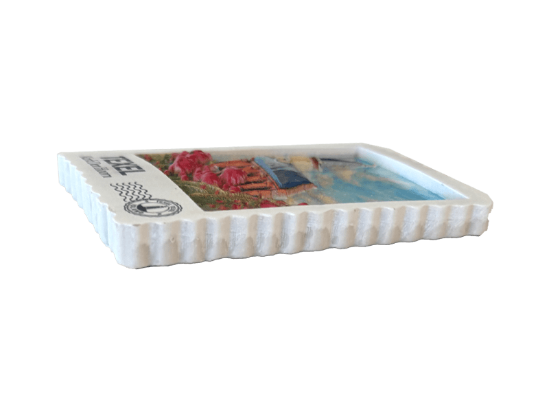Magneet postzegel 3D TEXEL Kerk