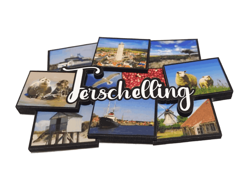 Magneet MDF foto's TERSCHELLING