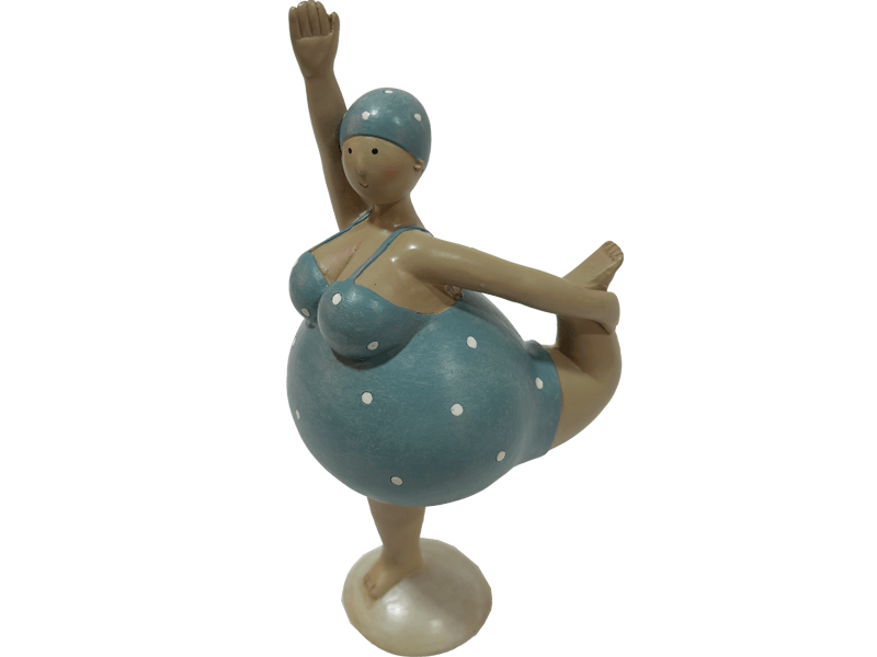 Funny lady 26cm lichtblauw 2ass