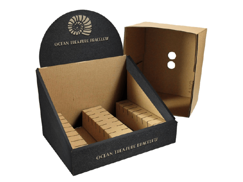 Display voor 24 staande kaartjes