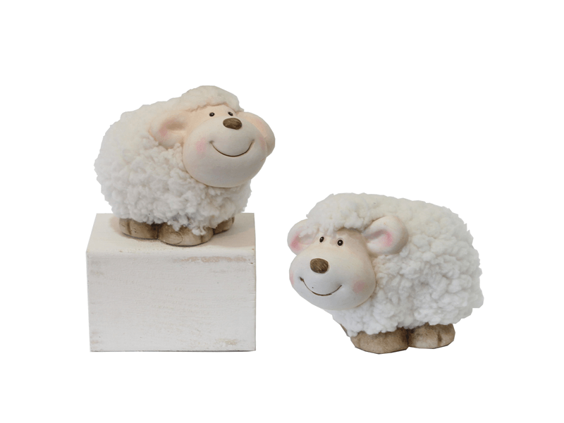 Schafe mit mantel 10cm Schafe mit mantel 10cm