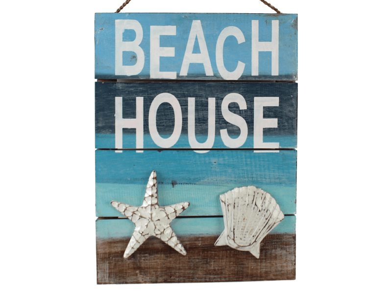 Tekstbord Beach House 40cm Tekstbord Beach House 40cm