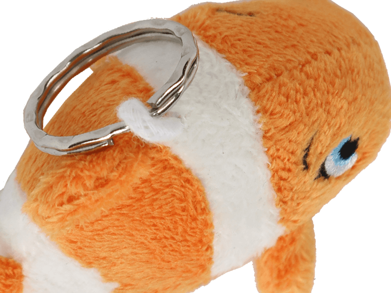 Pluche sleutelhanger vis Pluche sleutelhanger vis