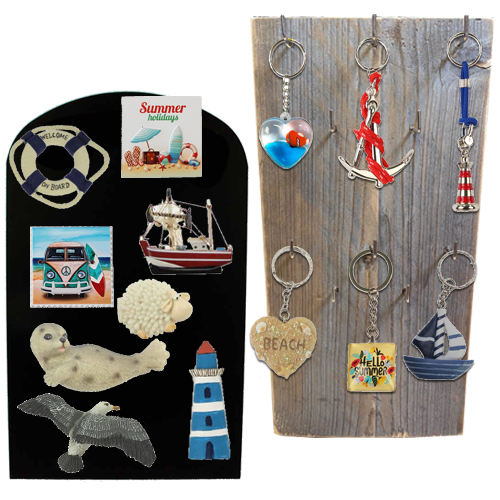 Magnets and keychains