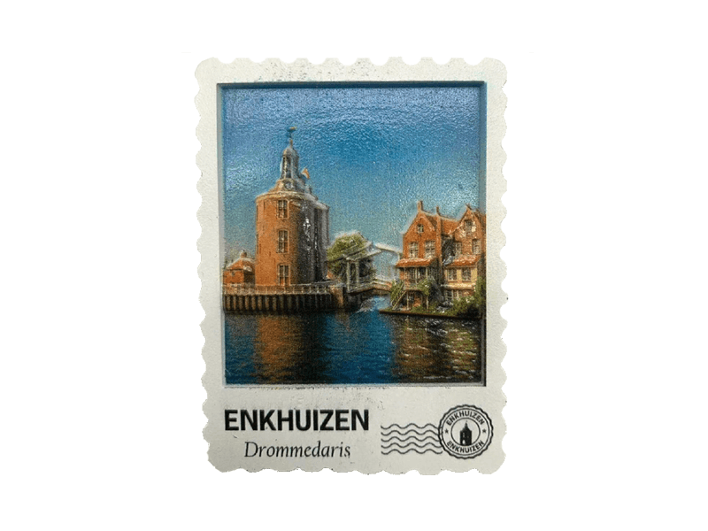Magneet postzegel 3D ENKHUIZEN