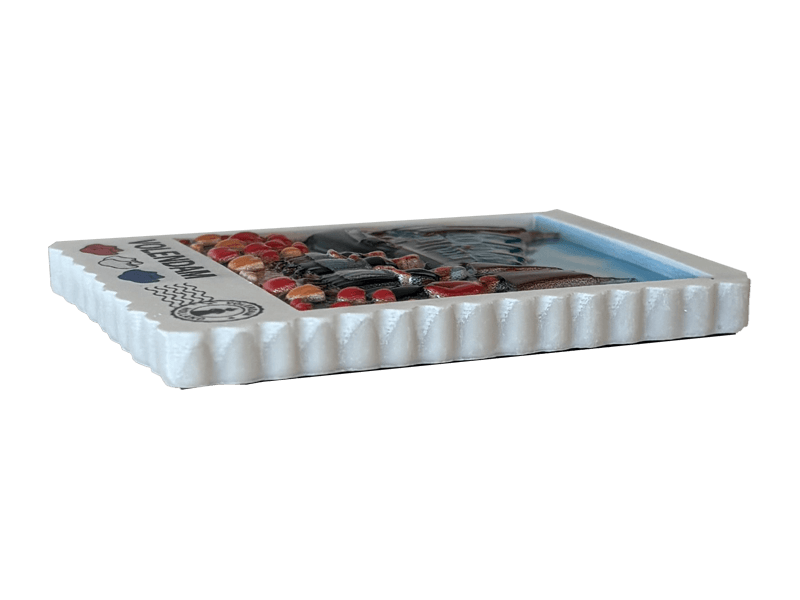 Magneet postzegel 3D VOLENDAM