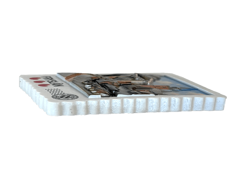Magneet postzegel 3D FRIESLAND Koe