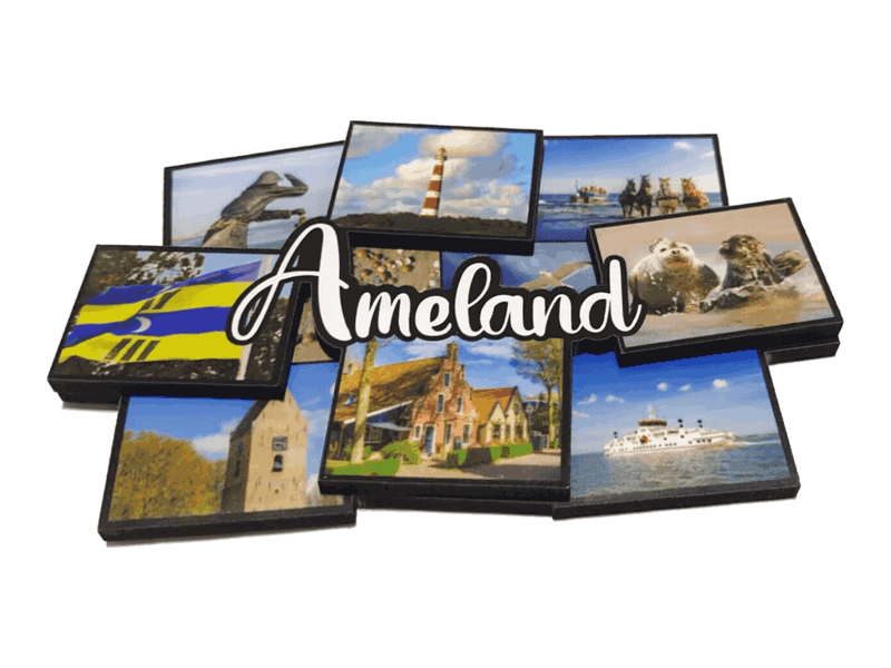 Magneet MDF foto's AMELAND