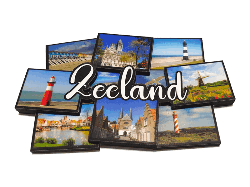 Magneet MDF foto's ZEELAND