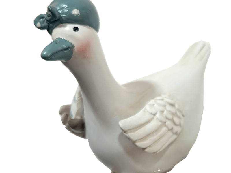 Gans funny met touwbenen 2 ass 15cm
