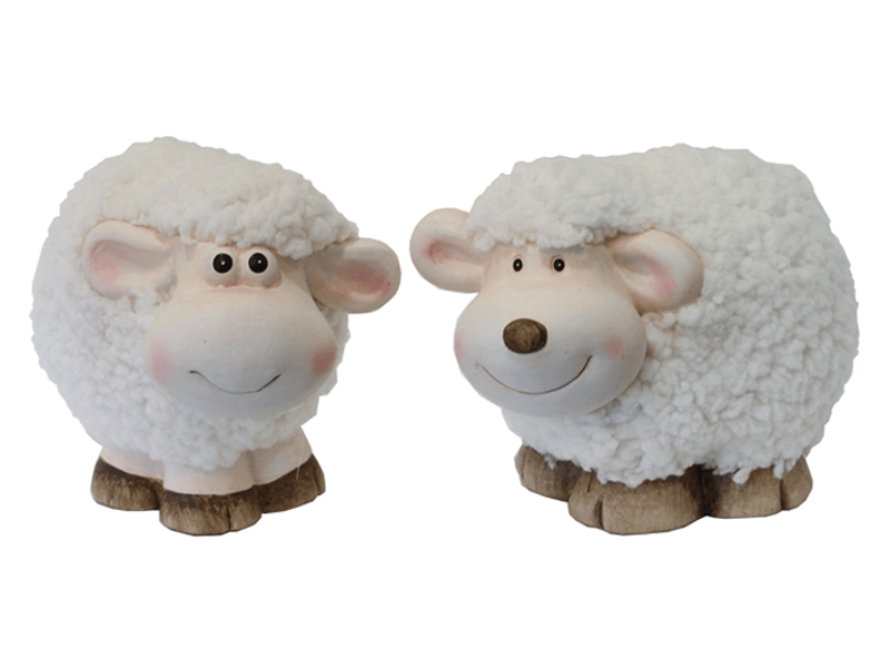 Scheep with skin 15cm Scheep with skin 15cm