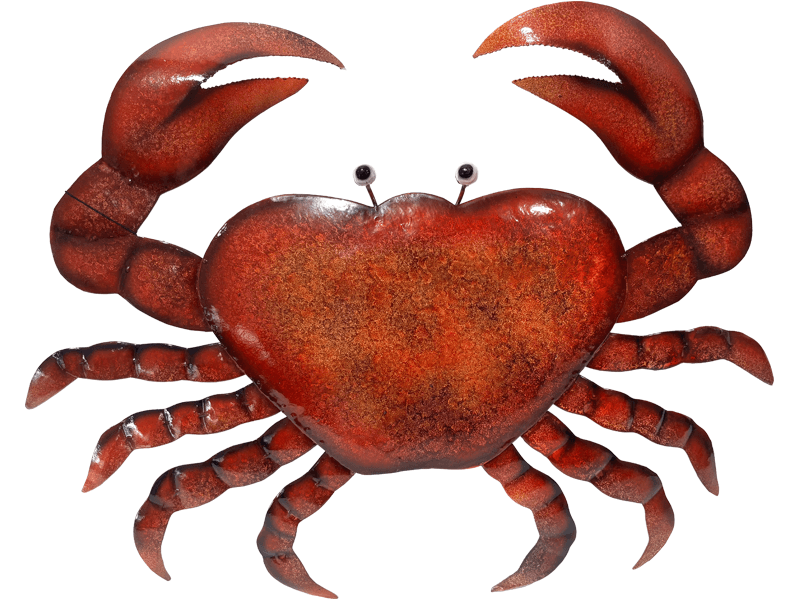 Metalen Krab 50cm