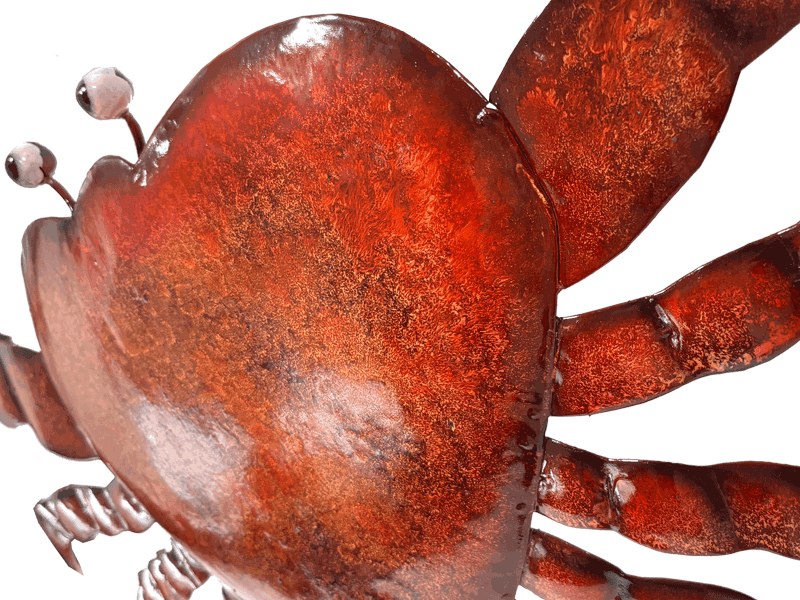 Metalen Krab 55cm