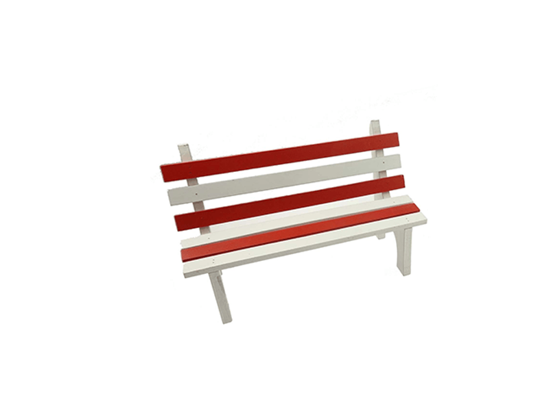Bench red/white medium Bench red/white medium