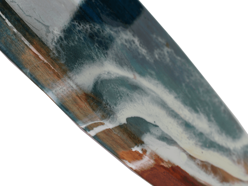 Surfplank hout epoxy strand 46cm Surfplank hout epoxy strand 46cm