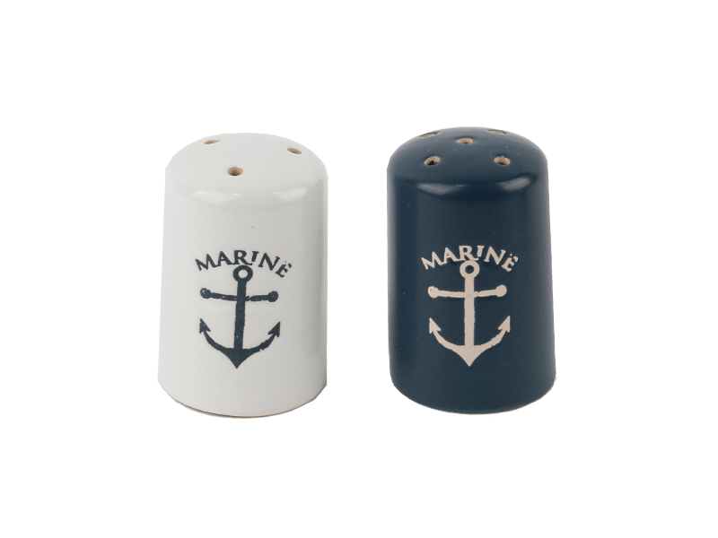 Pepper and salt set Marine Pepper and salt set Marine