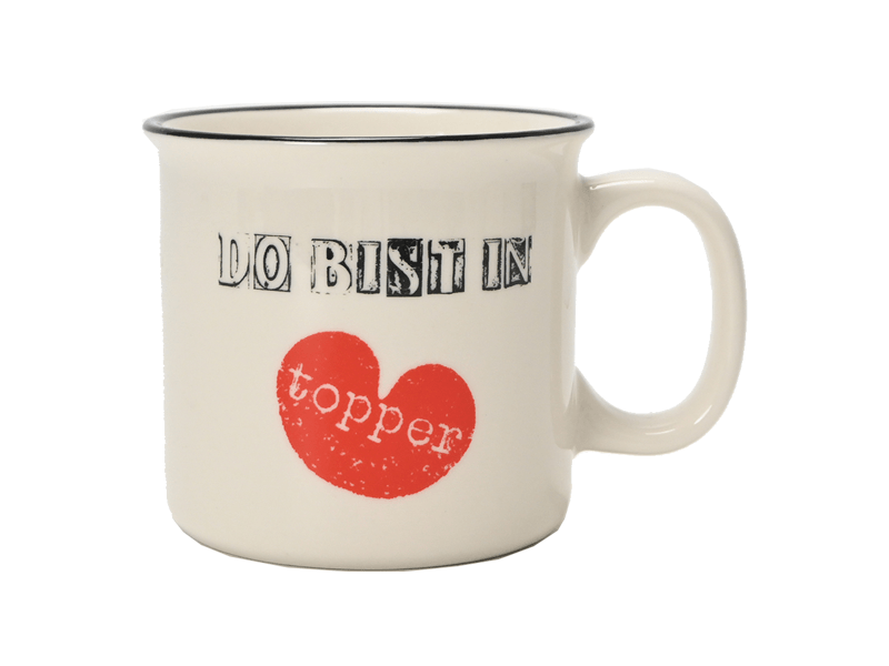 Mok 225ML retro Do bist in topper