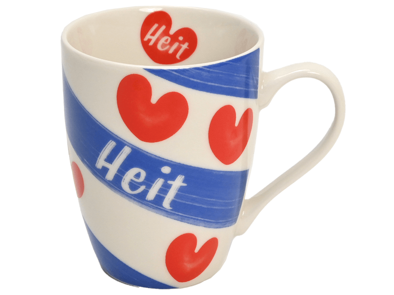 Mok Heit met vlag 350ml