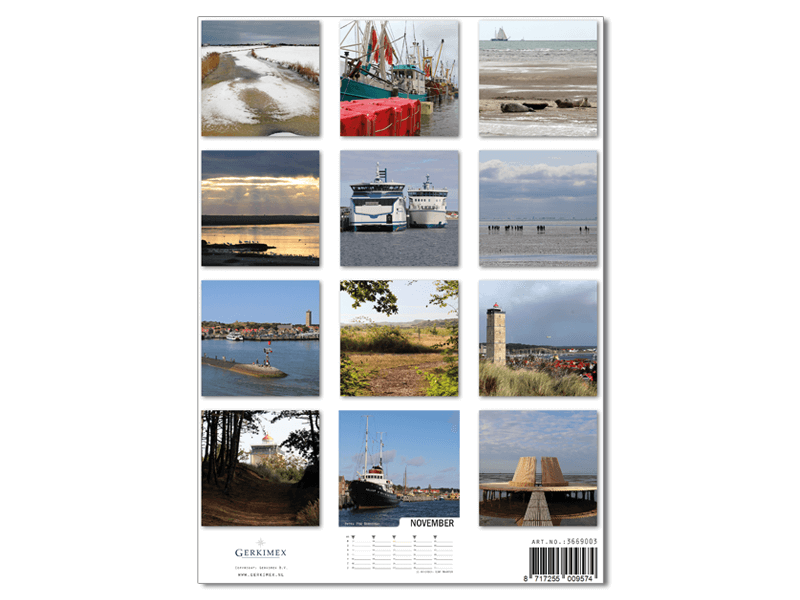 Kalender 2026 TERSCHELLING 21x30cm