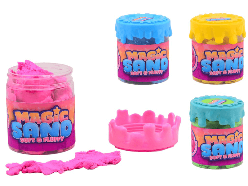 24590 Fluffy zand in container 4ass 24590 Fluffy zand in container 4ass