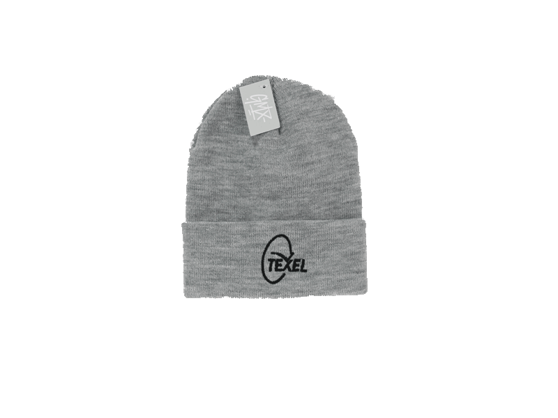 Muts Texel logo rondje Grey