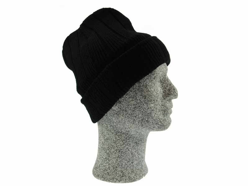 Muts met thinsulate voering zwart Muts met thinsulate voering zwart