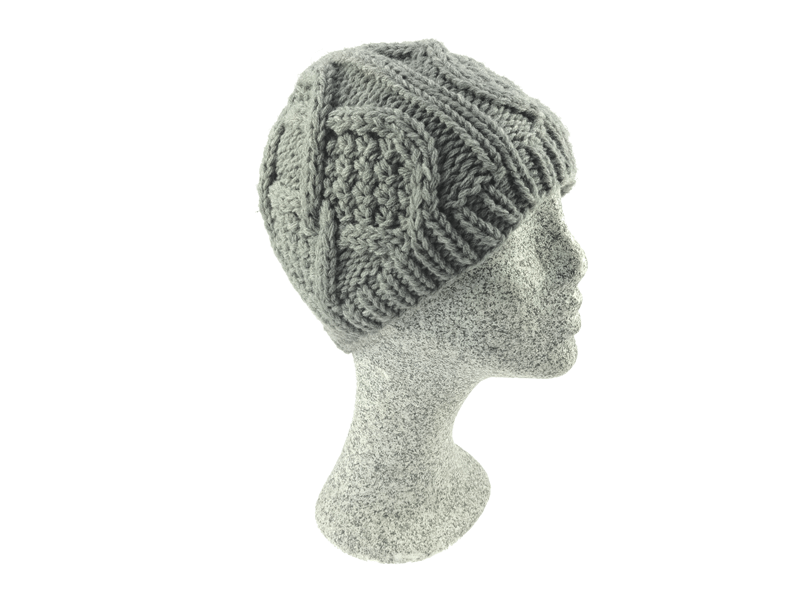 Ladies cap beanie light grey Ladies cap beanie light grey