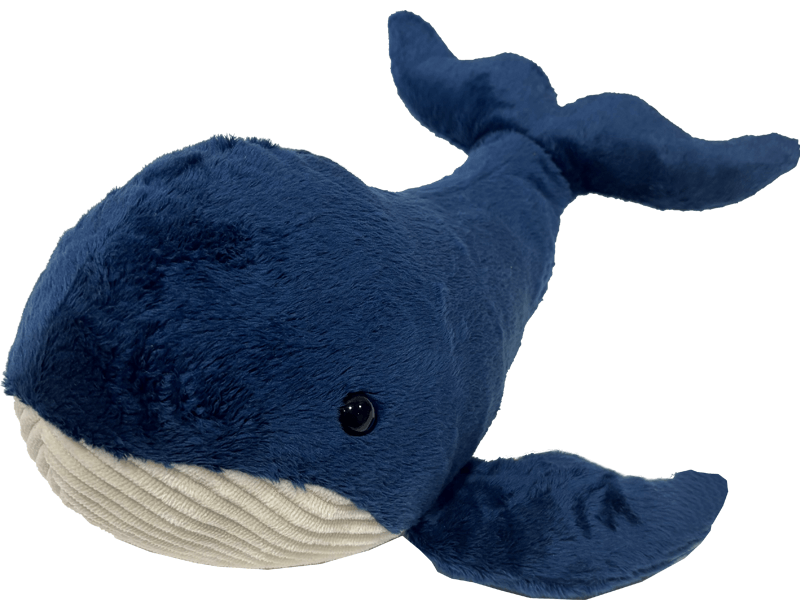 Walvis donkerblauw 50cm