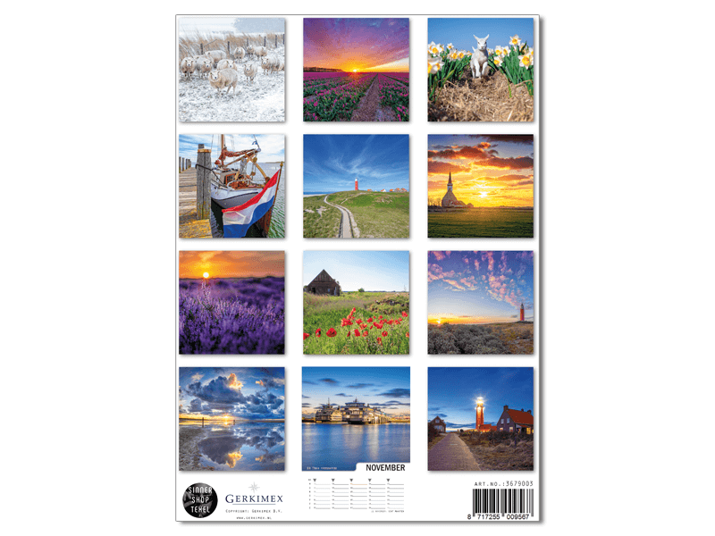 Kalender 2026 Texel 21x30cm REST