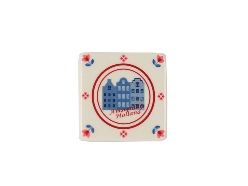 Magneet Holland Amsterdamse huisjes Magneet Holland Amsterdamse huisjes
