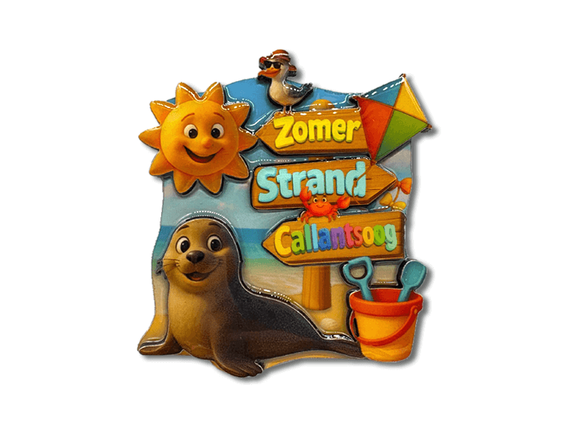 Magneet MDF Zeehond CALLANTSOOG