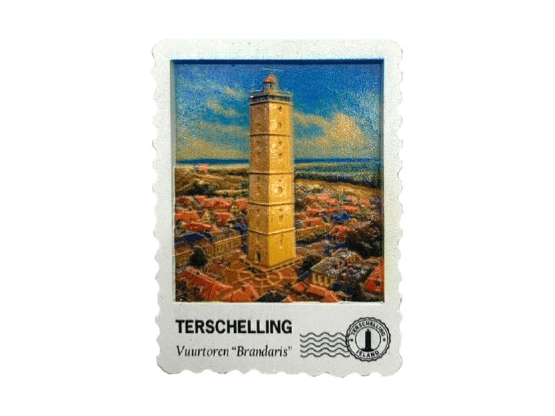 Magn. postzegel 3D TERSCHELLING VT