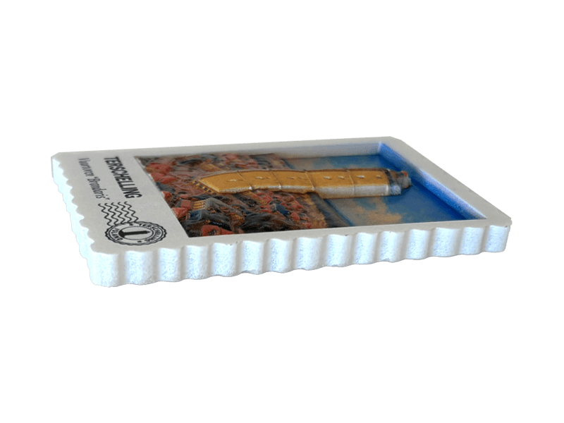 Magn. postzegel 3D TERSCHELLING VT