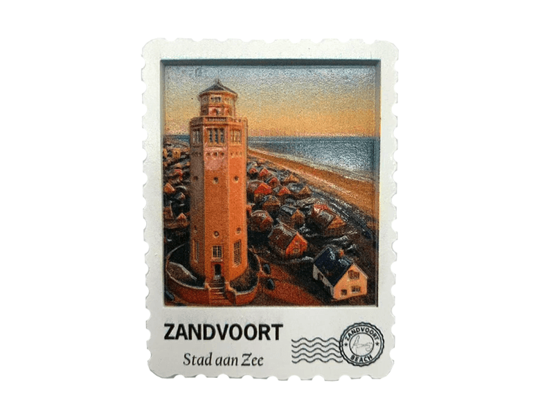 Magneet postzegel 3D ZANDVOORT