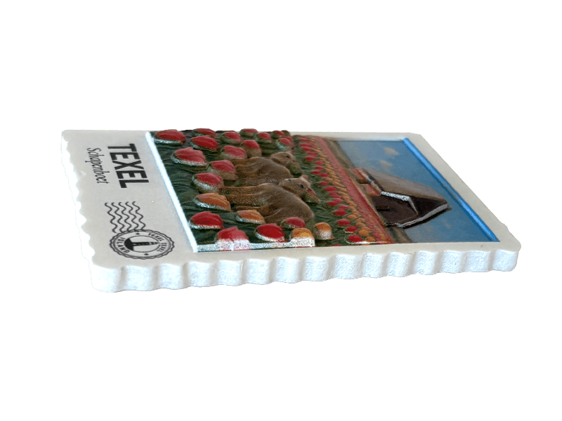 Magneet postzegel 3D TEXEL Schaap