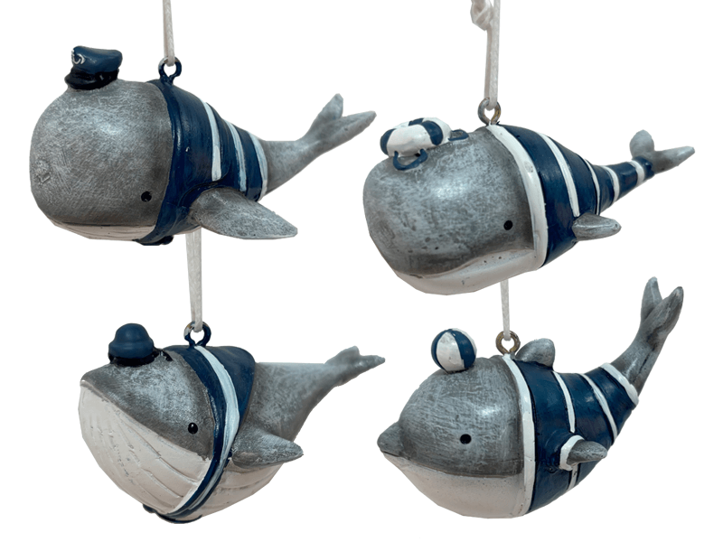 Hanger funny walvissen 7cm 4ass.