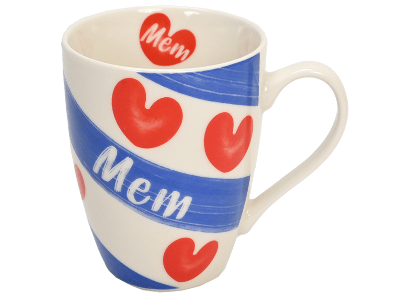 Mok Mem met vlag 350ml