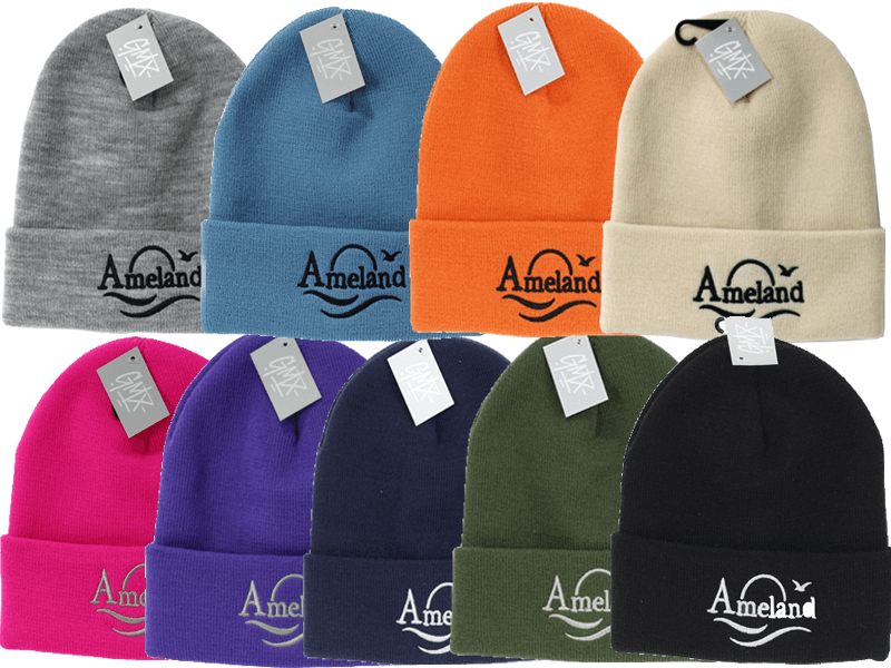 Muts Ameland logo rondje 9 kleuren