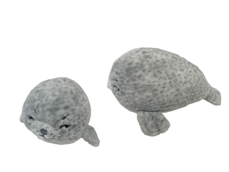 Pluche zeehond gevlekt 14cm