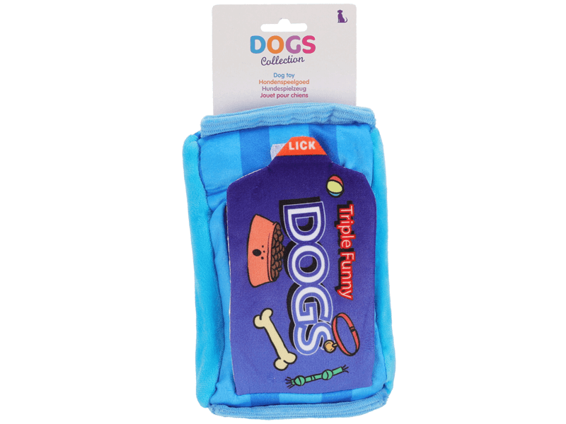 Hondenspeelgoed pak koekjes 36x14cm