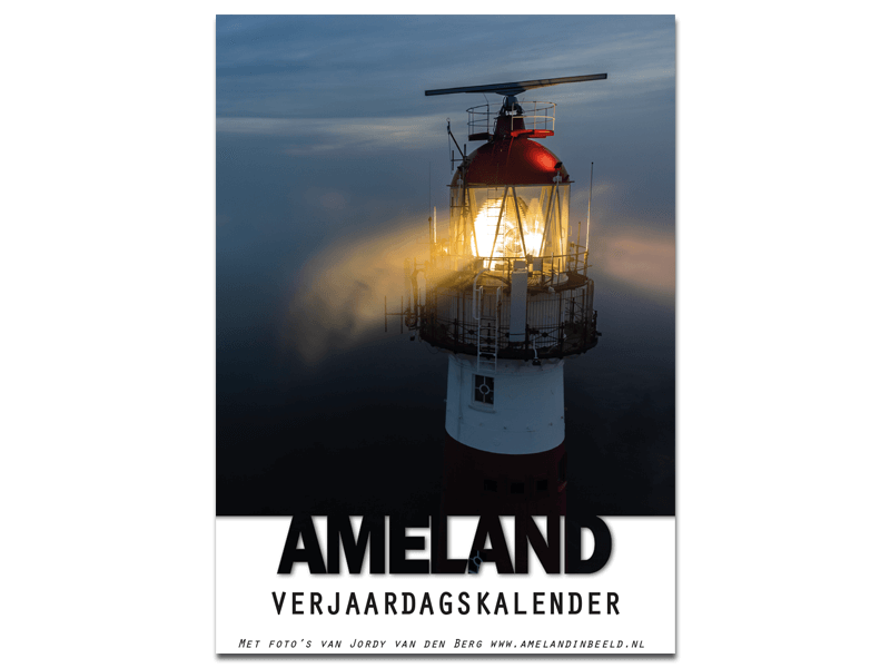 Verjaardagskalender AMELAND 21x30