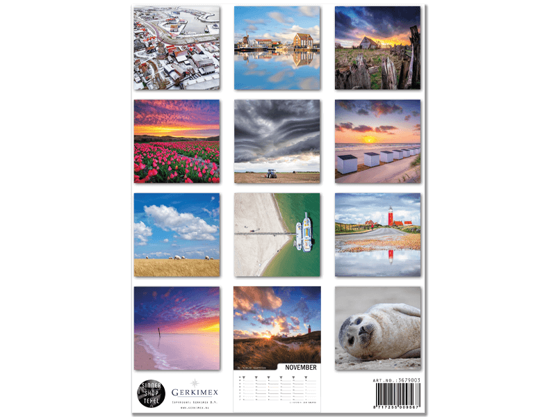 Kalender 2026 Texel 21x30cm REST
